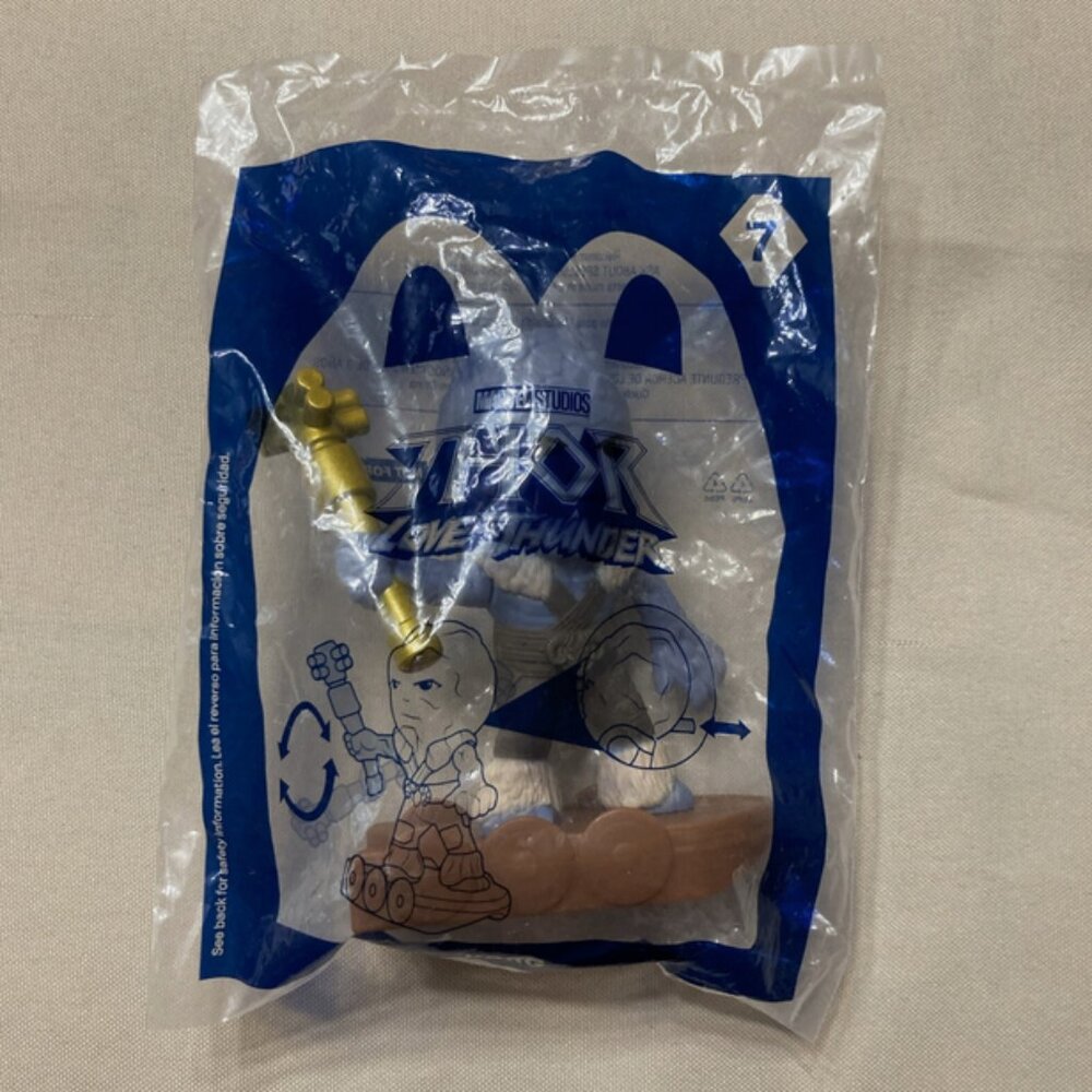 McDonald's Happy Meal Toy 2022 Marvel Studios Thor Love And Thunder #7 Korg NEW